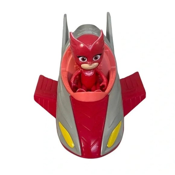 PJ Masks Owlette Action Figure and Owl Glider Car Play Set- Amaya. Pretend Play - Picture 14 of 14